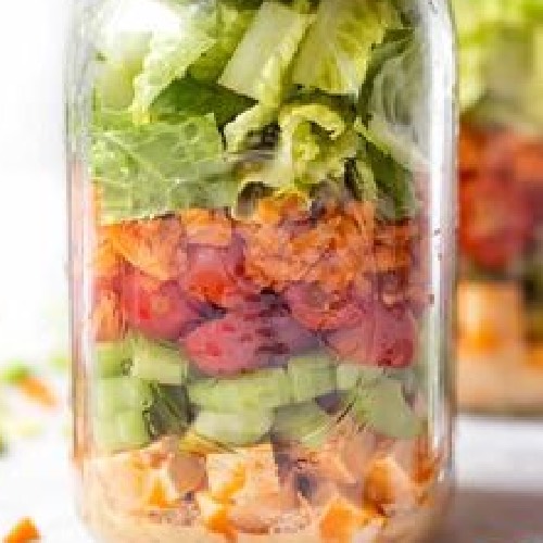 Tofu Salad in a Jar