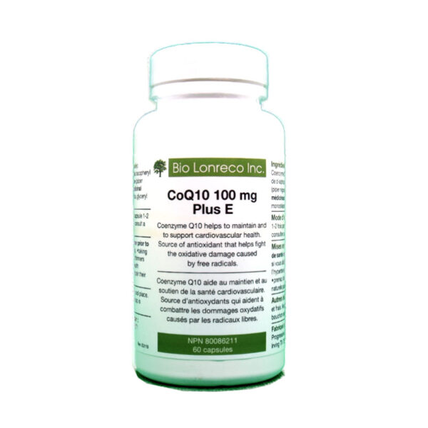 CoQ10 100 mg Plus E
