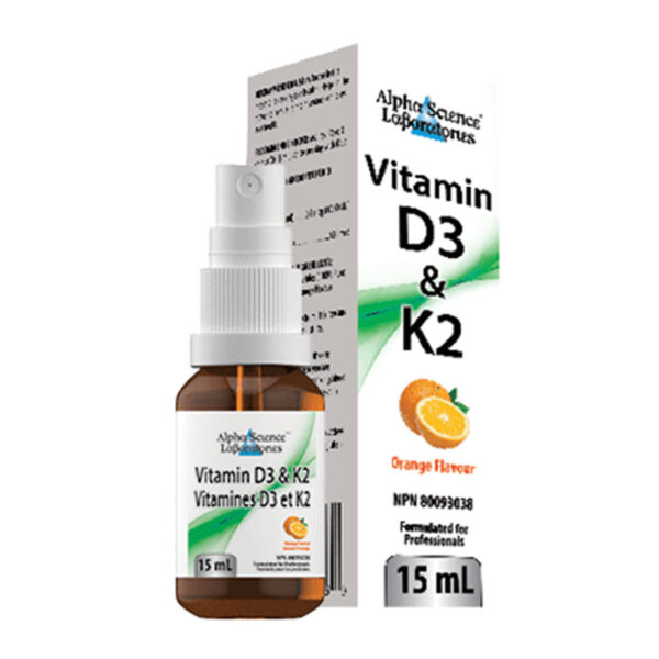 Vitamins D3 & K2 Orange